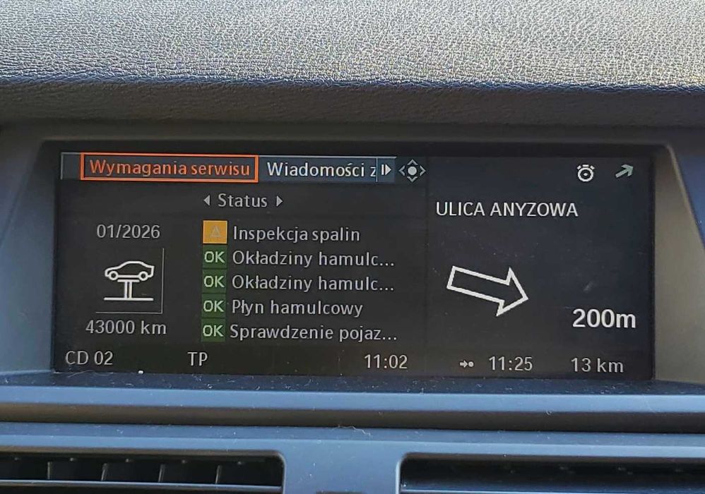 BMW X5 X6 E60 E63 E70 E71 E81 E87 E90 | Polskie Menu | Wrocław