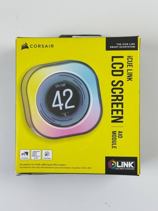 Wyświetlacz LCD do chłodzenia cieczą Corsair iCUE LINK White (CW-9061012-WW)