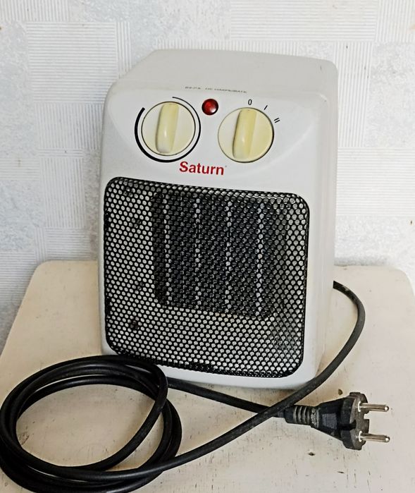 Електрообігрівачі конвектор та дуйчик Cristal, Saturn