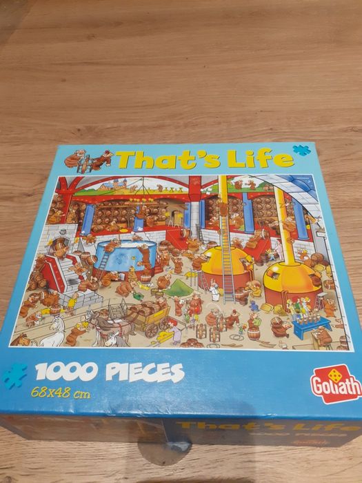 Puzzle Thats  life. Goliath 1000 elem.