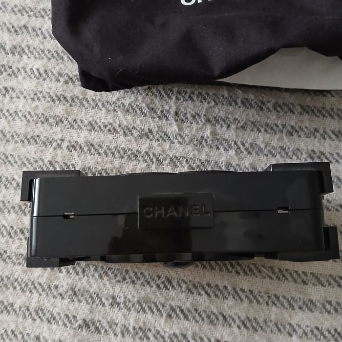 Клатч Chanel Box чорний з сертифікатом