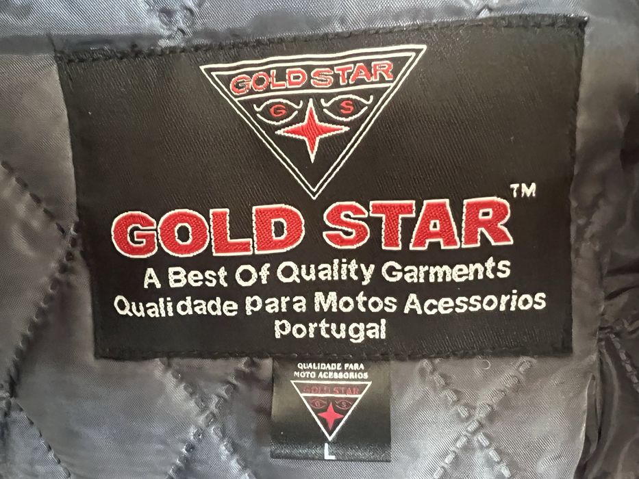 Casaco de mota masculino Gold Star