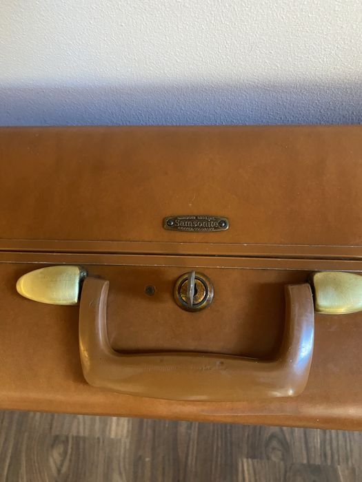 Mala samsonite dos anos 50 impecavel
