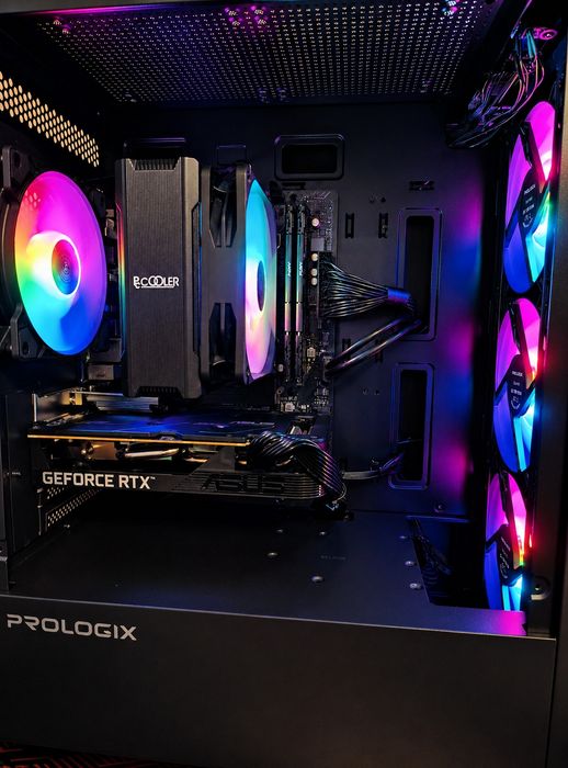 Мощный игровой компьютер А520/RTX 5050 8G/R5 3600/16 OZU/SSD NVMe 512gb/WiFi BT