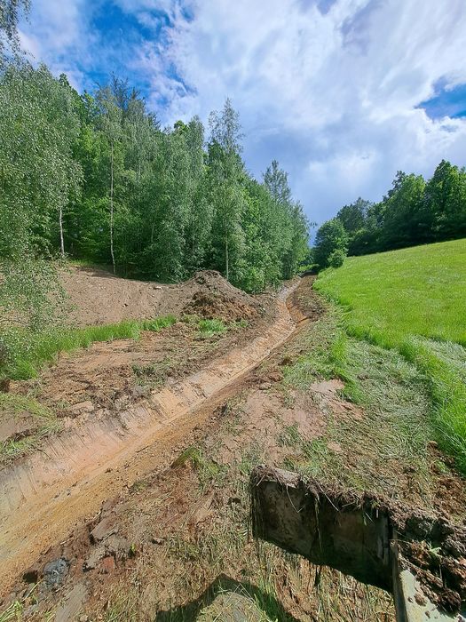 Prace ziemne - usługi koparką, minikoparką