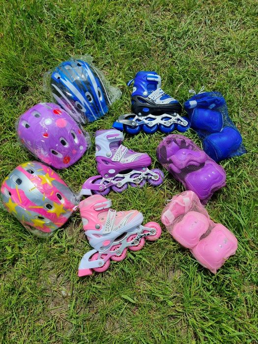 Детские Раздвижные ролики,роликовые коньки S,М Maraton