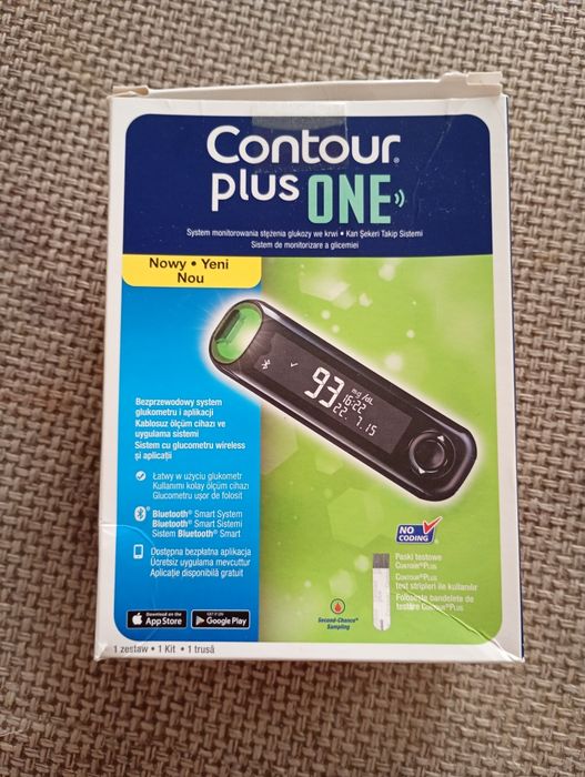 Glukometr Contour plus one Nowy