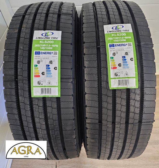 265/70R17.5 (670netto) LINGLONG  KLS200 opony przód opona NOWA SERBIA