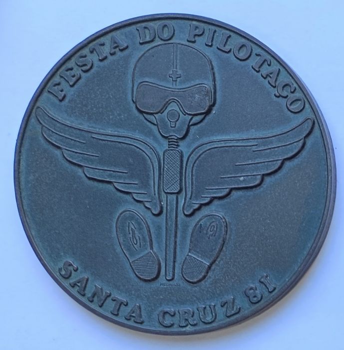 Medalhas de Festa do Pilotaço. Associação Força Aérea Portuguesa. AFAP
