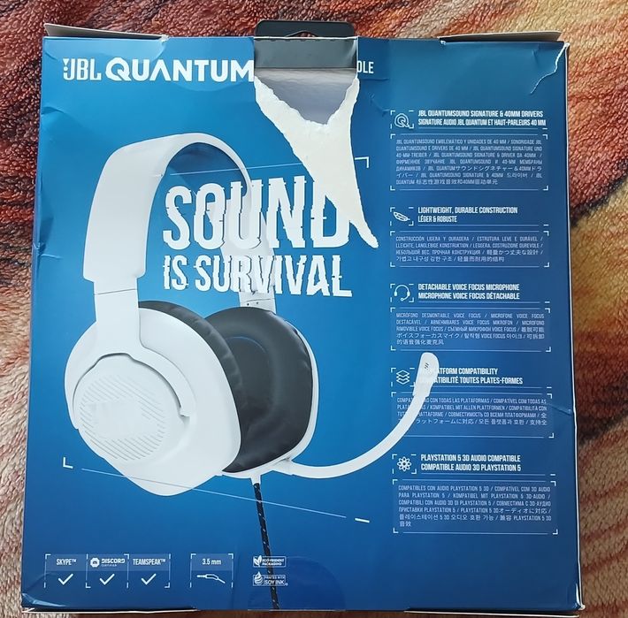 Навушники JBL Quantum 100P Console ігрова гарнітура