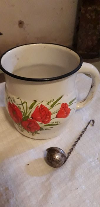 Кувшин СССР. Эмалированный.