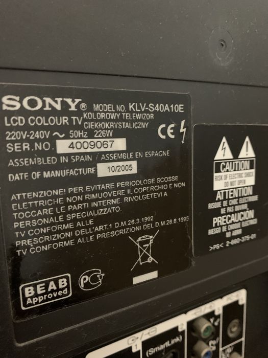 Televisão Sony 40”