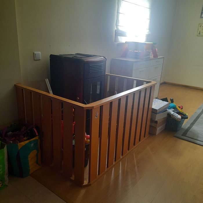 Grade de proteção para crianças do vidro quente de máquina de pelets.