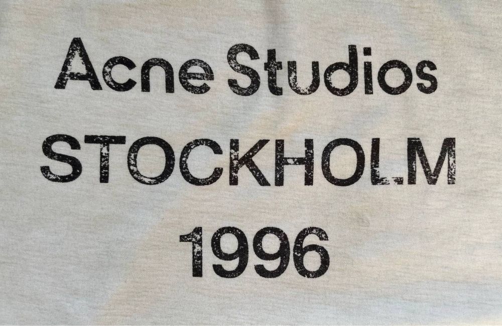 Acne Studios Long Sleeve Biały