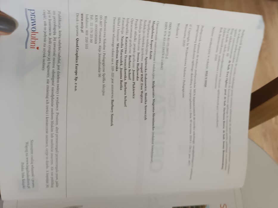 Podręcznik Oblicza epok dla liceum i technikum 2.1
