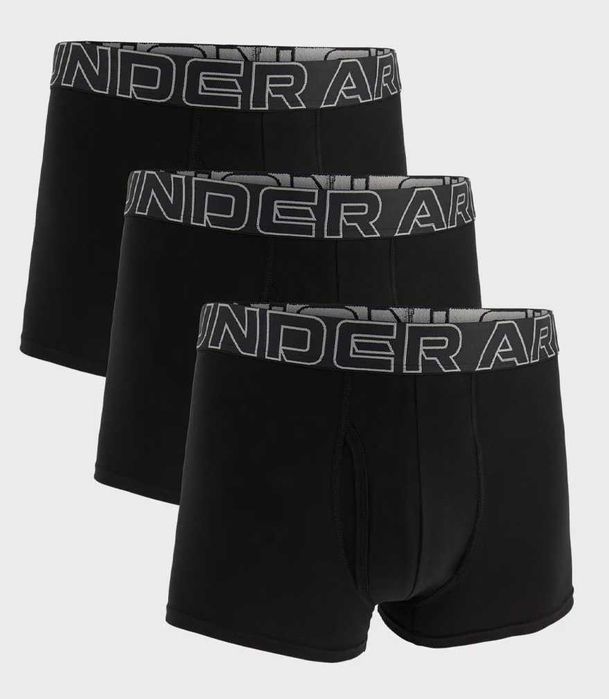Труси-боксерки чоловічі Under Armour Ua M Perf Cotton 3In (1383891-001
