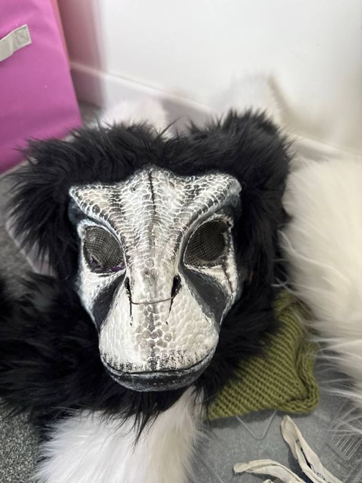 Маска раптора, фурри, фури, раптор