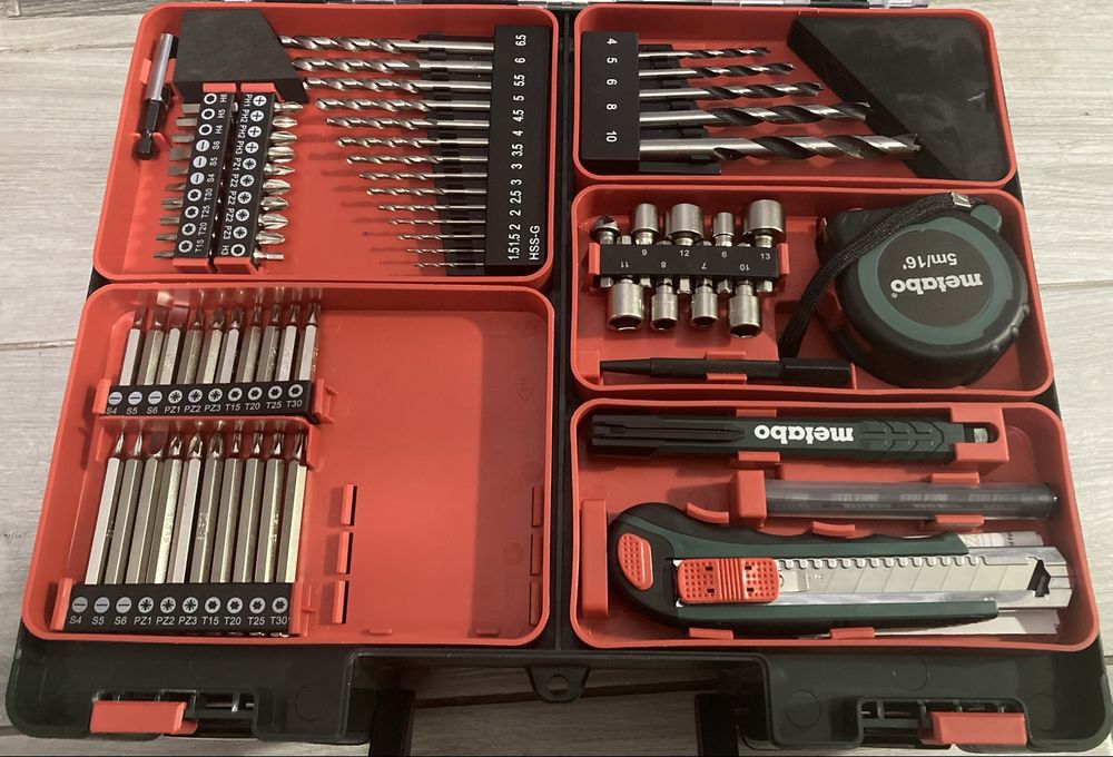 Metabo BS шурупокрут-шуруповерт 14,4v  set