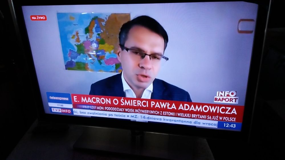 Telewizor  40 cali Full HD LED Samsung UE 40C6000RW z pilotem i DVB-T