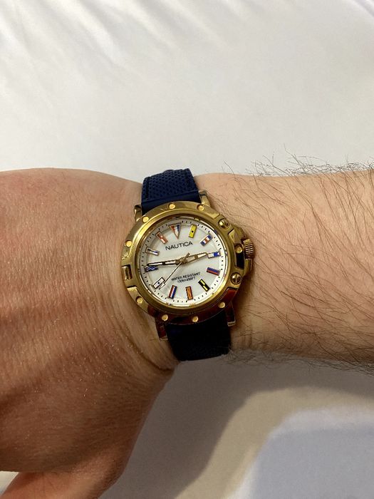 США Часы Nautica NAD-14007L годинник чоловічій жіночій