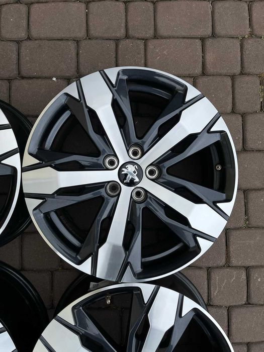 Oryginalne alufelgi Peugeot 5x108 18 cali BICOLOR 3008 , 5008