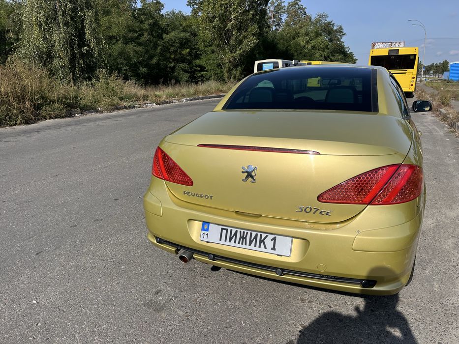 Peugeot 307 cc 1.6 бензин