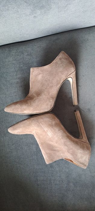 Botins bege camurça