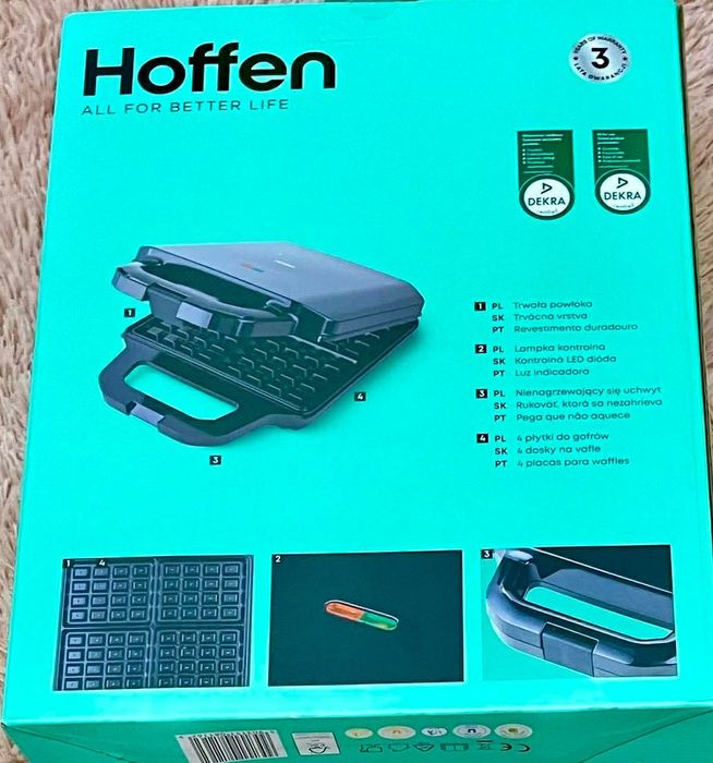 Gofrownica XXL Hoffen