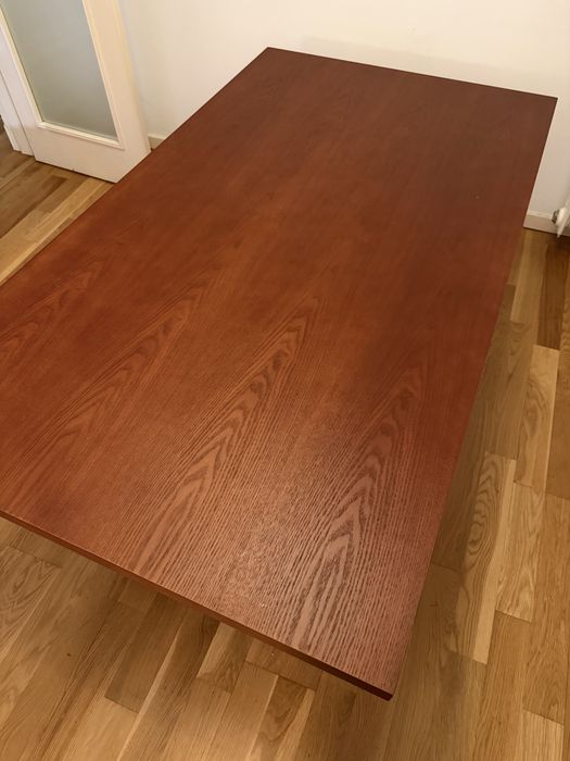 Mesa de Jantar madeira escura usada