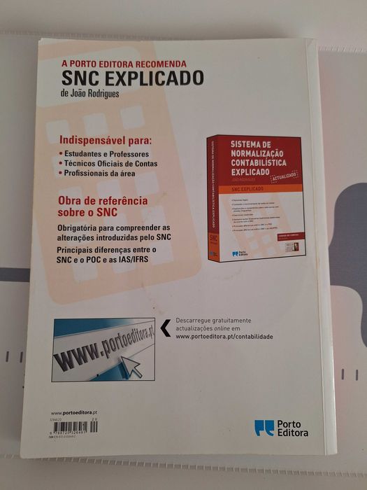 Livro SNC - Sistema de Normalização Contabilística