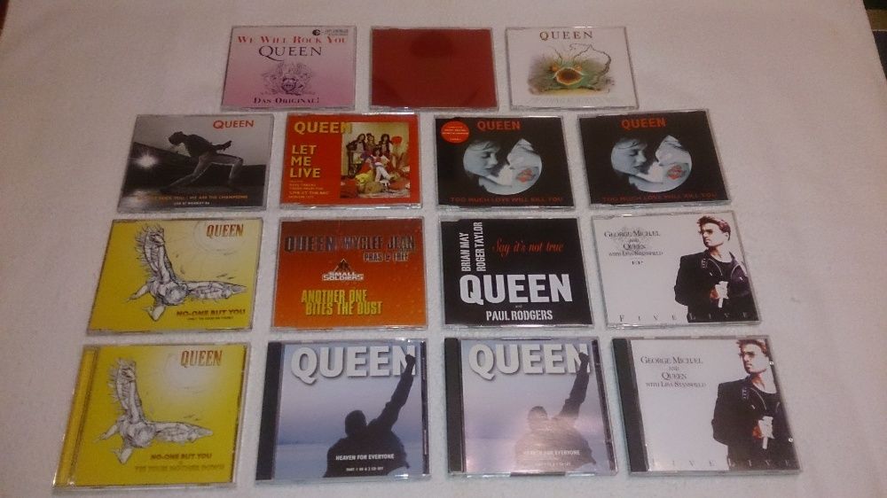 queen (cds single raros) vendo conjunto ou por unidade