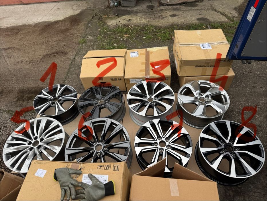 Диски поштучно оригінал toyota chr rav4 lexus ux nx rx r17 r18 r19 r20