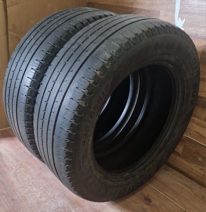 Goodyear R17 225/65 2012 пара літніх шин, 5 мм