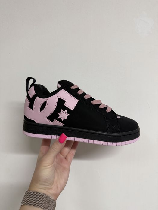 Кросівки DC Court Graffik Black Pink (36-41)