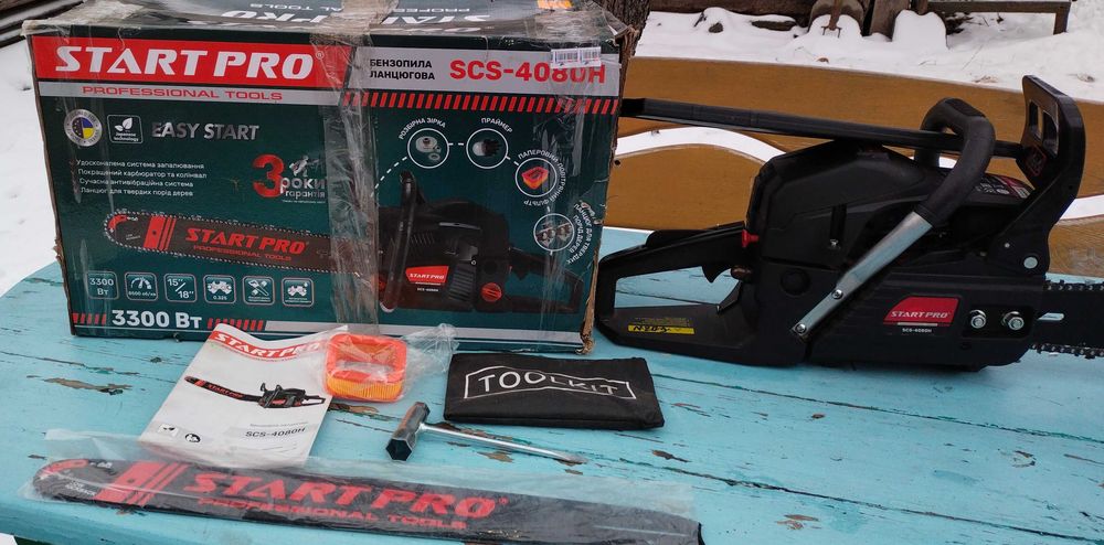 Бензопила StartPro практично нова