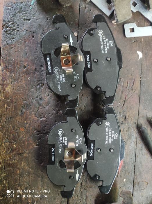 Тормозні колодки GM Opel Vectra C, Zafira B, Astra H