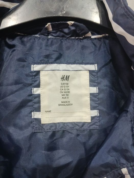 Kurtka przeciwdeszczowa wiatrówka H&M rozm. 158
