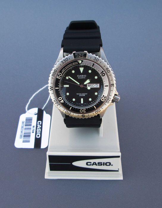 CASIO MD-708 Relógio de Mergulho em AÇO INOX - NOVO Stock Antigo 1989