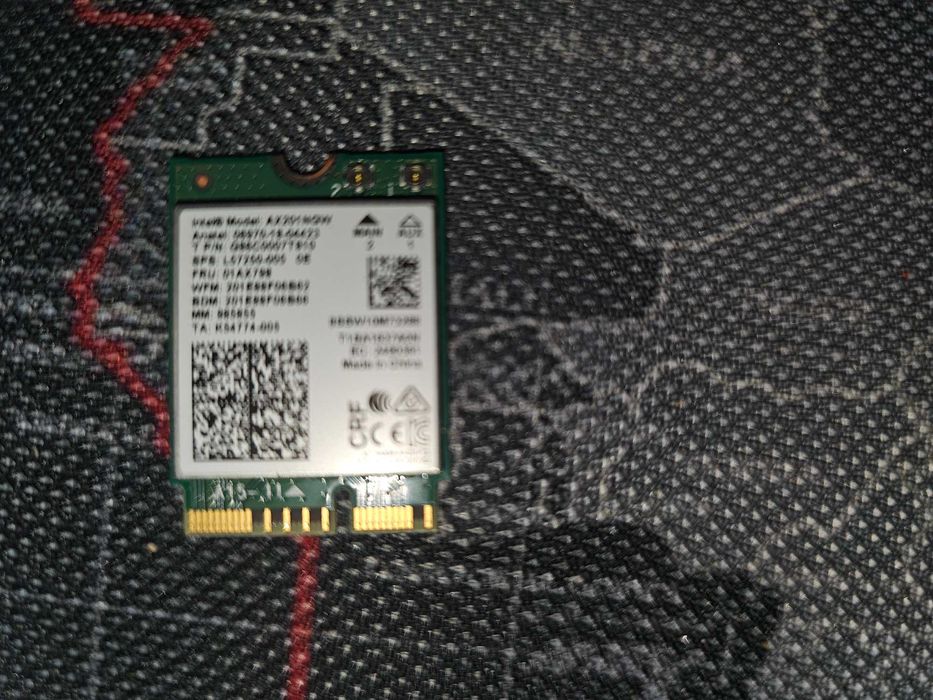 Мережева карта Intel AX201NGW (Wi-Fi+Bluetooth адаптер)