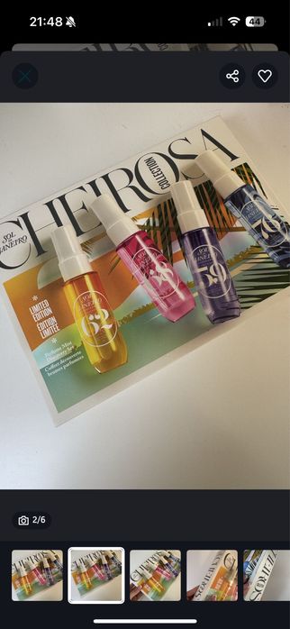 nowy zestaw Sol de janeiro