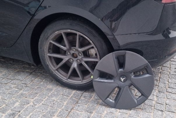Jantes tesla com tampões