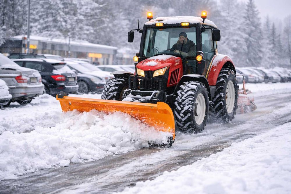 Odśnieżanie parkingów,posesji,Marketów,sklepów,chodników dróg, dachów