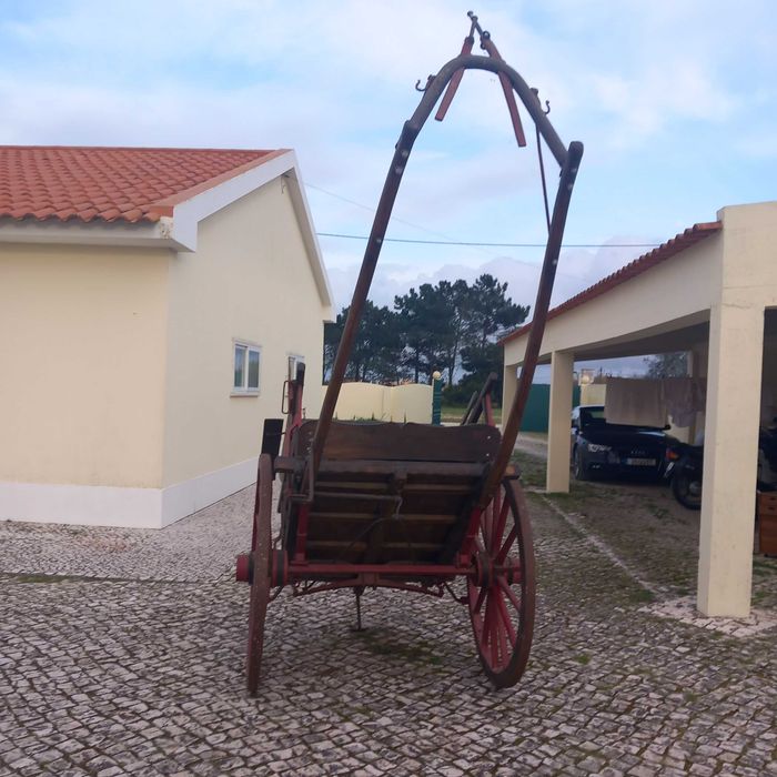 Carroça algarvia antiga completamente restaurada!!!