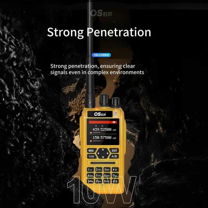 Baofeng  UV-21 pro  УКХ  рація  144/220/430 мГц  10W  1000 грн
