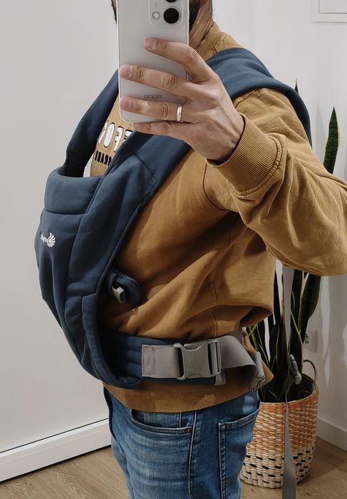 Marsupio Ergobaby MOCHILA EMBRACE – BLUE OXFORD SOFT