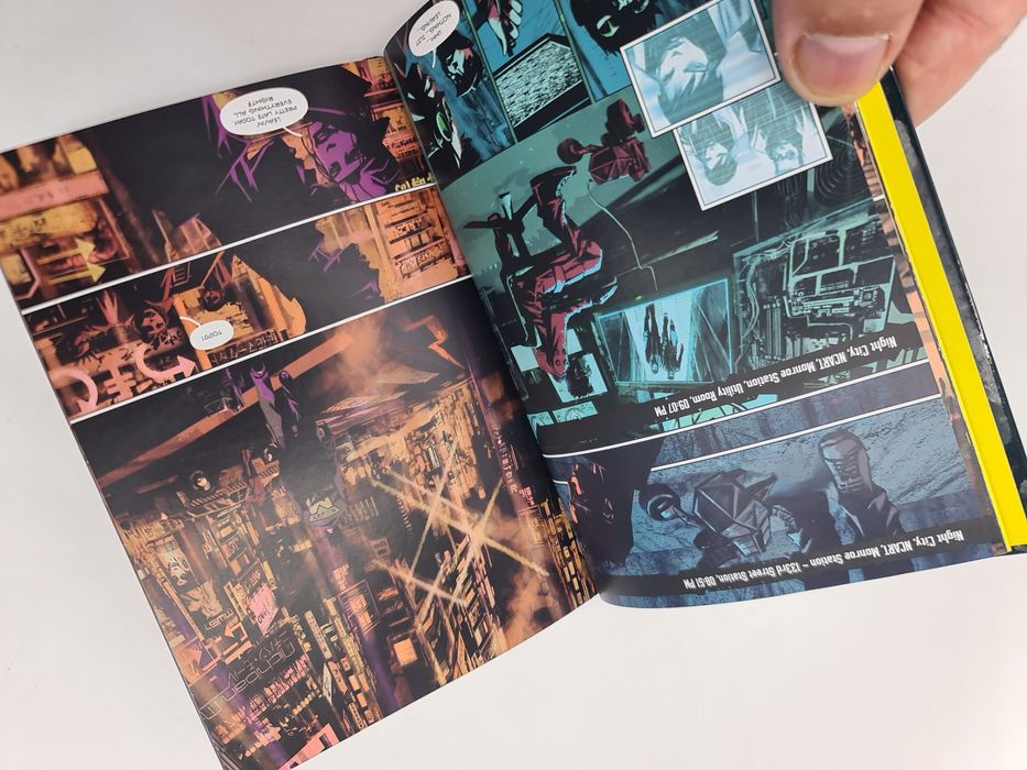 Livro banda desenhada "Cyberpunk 2077" - novo