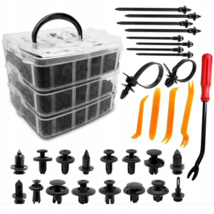 Spinki kołki do tapicerki samochodowe ściągacz 635el.