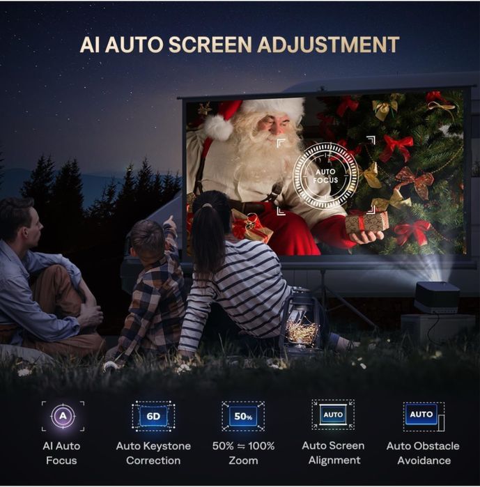 Projetor Smart Aurzen Boom 3