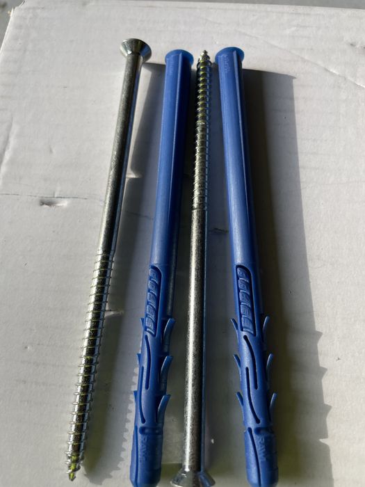 Rawlplug, шуруп по бетону