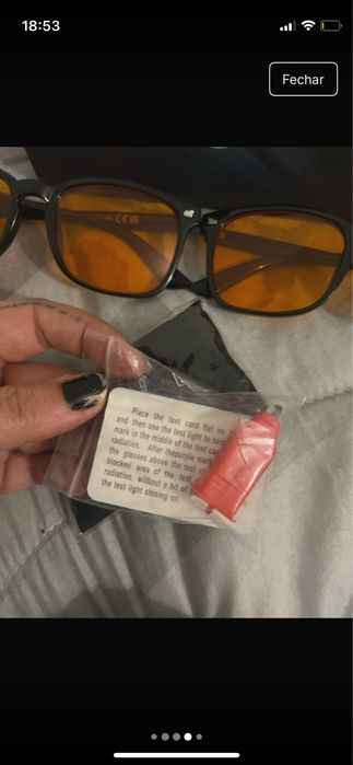 Oculos bloqueadores de luz azul